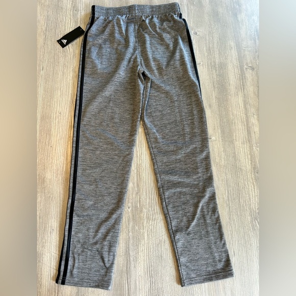 Adidas Boys' Tricot Iconic Athletic Three Stripe Pants Joggers Sweatpants Size L - Picture 2 of 10
